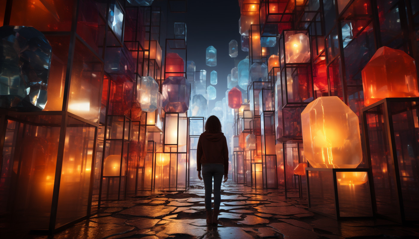 Horizontes infinitos: el auge de las instalaciones inmersivas